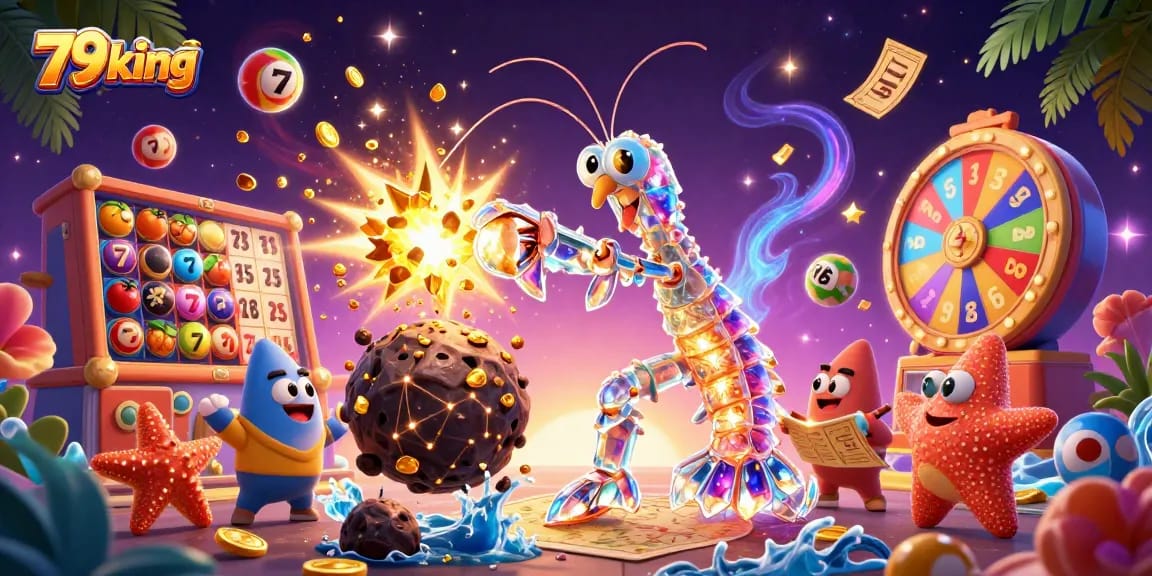 Experience the thrill of 79king with dynamic casino elements and exciting characters.
