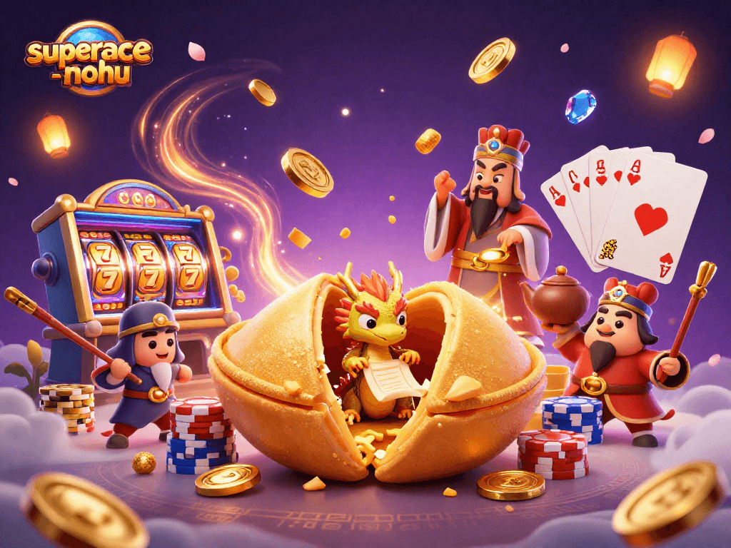 Win big with superace-nohu in an exciting animated casino showdown featuring vibrant gaming elements.