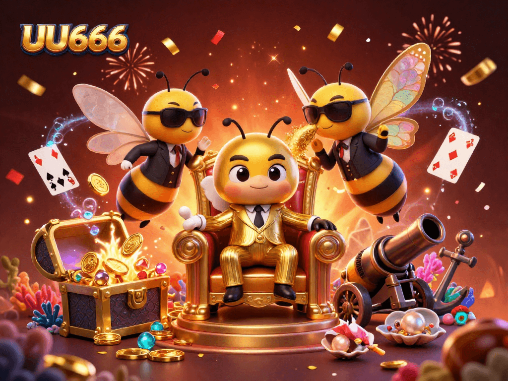 Engage with exhilarating gameplay at UU666 amid a lively casino atmosphere.
