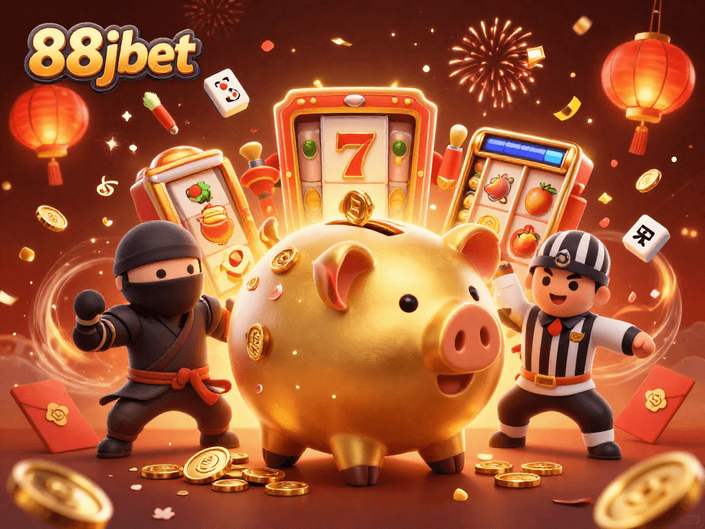 Experience thrilling gameplay at 88jbet with vibrant 3D casino action and striking characters.