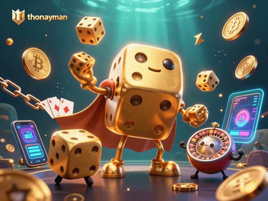 Experience the thrilling world of thomayman with vibrant elements and dynamic gambling action!