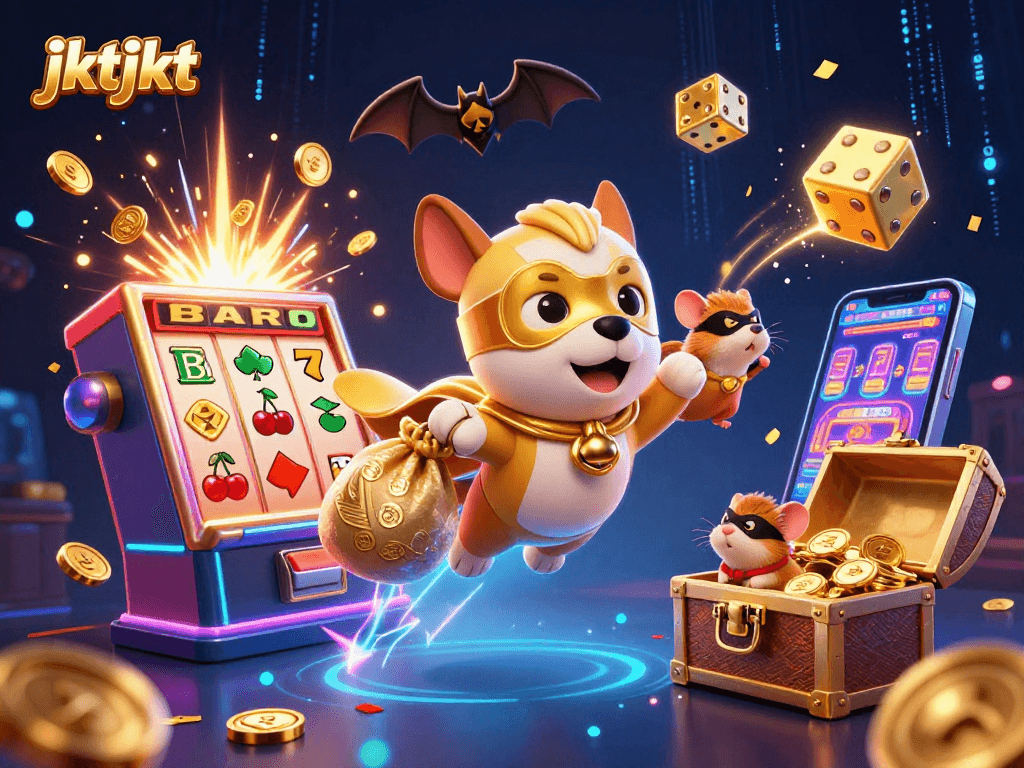 JKTJKT menghadirkan pengalaman bermain game slot yang menyenangkan dengan jackpot dan elemen kasino yang dinamis.