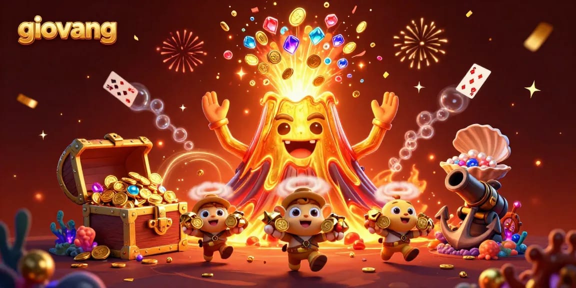 Experience thrilling wins with giovang’s dynamic gambling scene of golden treasures and excitement.