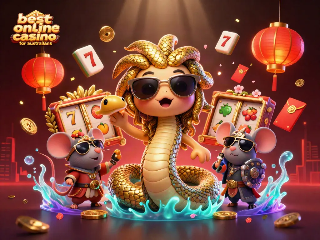 Spin and win at the best online casino for australians with vibrant symbols and lucky characters!