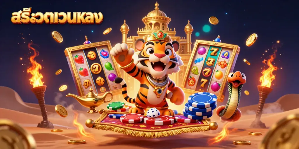 เล่น เกมสล็อตออนไลน์ สล็อตเว็บตรง แบบสนุกสนาน พร้อมโชคใหญ่!