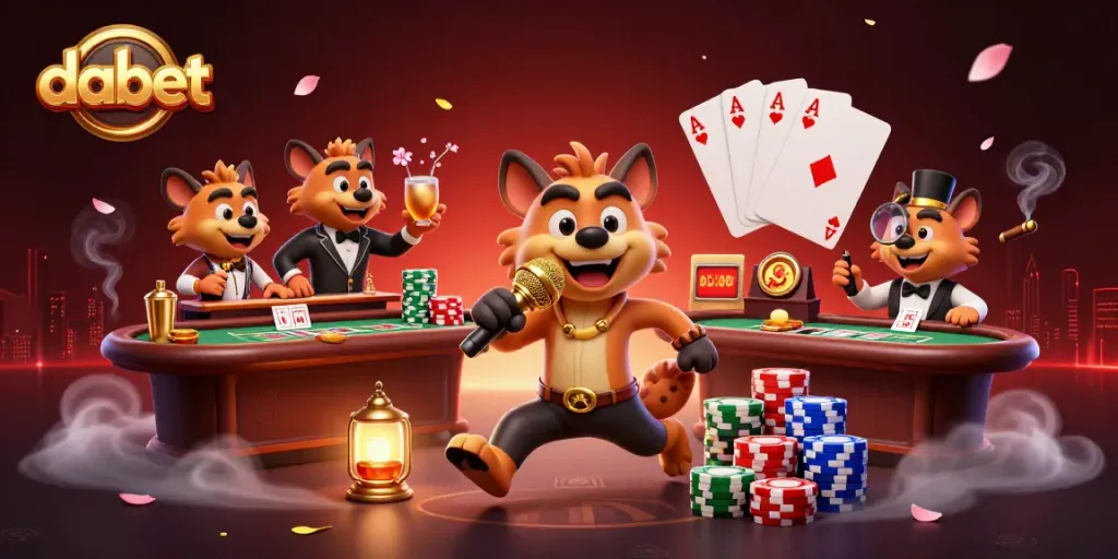 Dabet's dynamic comedy casino scene brings laughter and entertainment to players