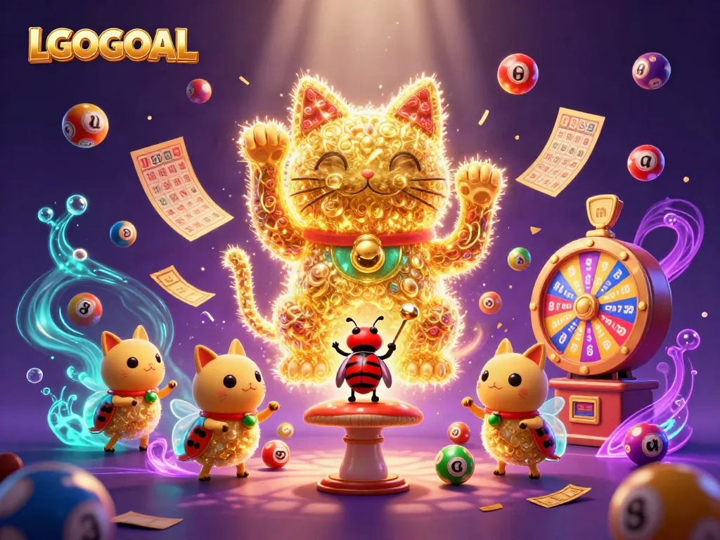 Experience winning thrills with LGOGOAL's vibrant gaming world full of colorful lottery excitement.