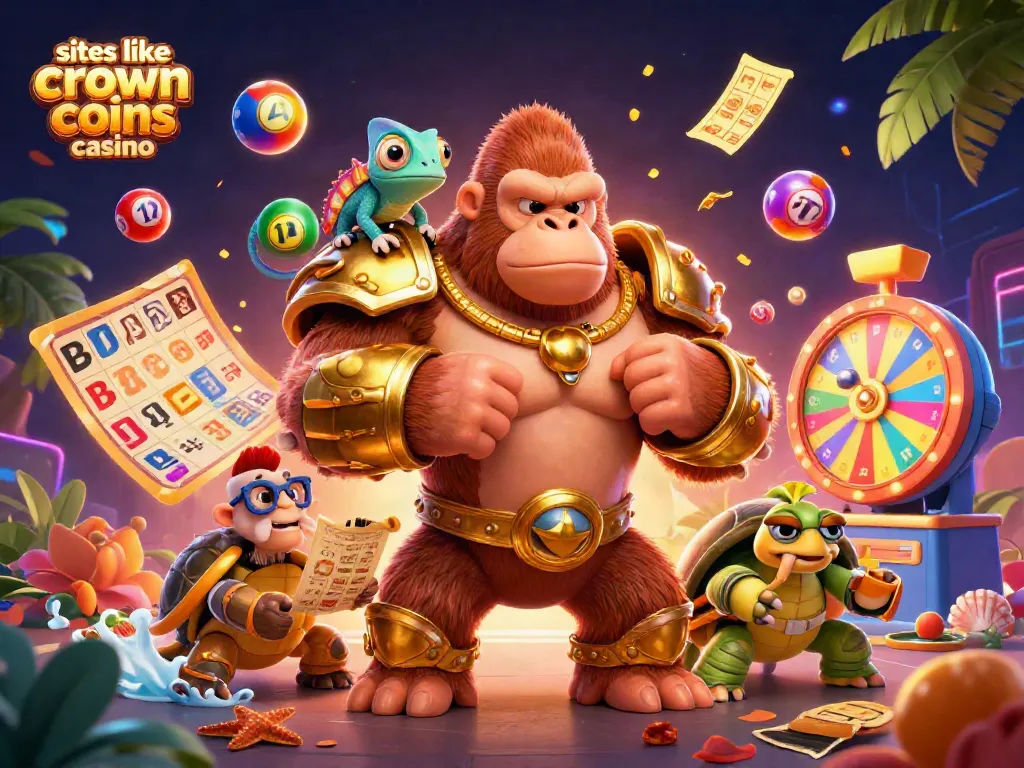 Experience thrilling gameplay with sites like crown coins casino featuring vibrant casino elements and dynamic characters.