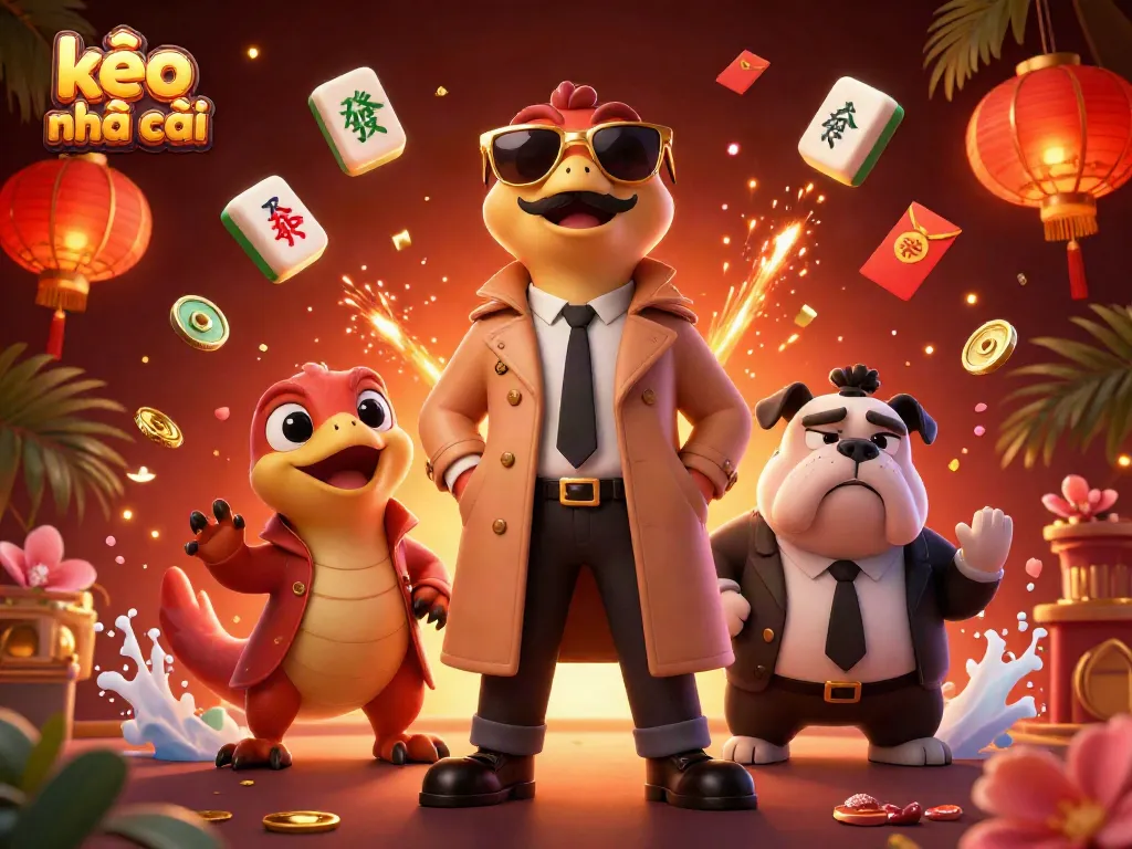 Experience the excitement of kèo nhà cái with raptors trying to enter a VIP casino lounge.
