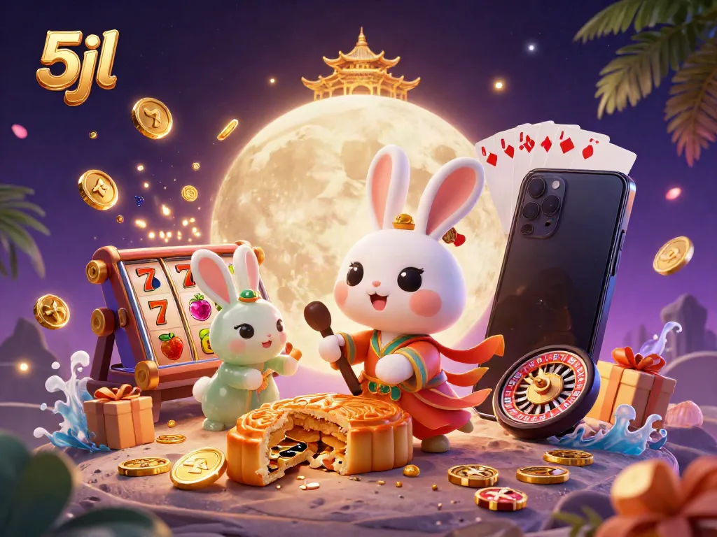 Engage with exciting 5jl casino adventures featuring the moon rabbit and golden mooncakes.