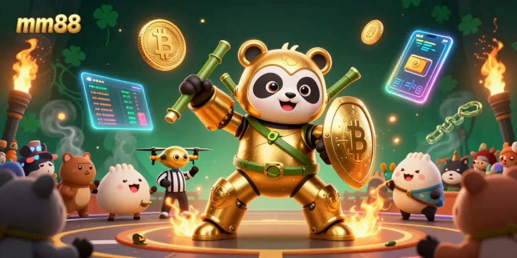 Engage with MM88's thrilling gaming adventures featuring iconic characters and dynamic casino elements.