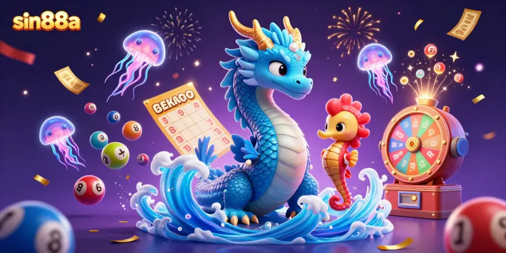 Experience the excitement of sin88a with vibrant colors and dynamic casino-themed characters