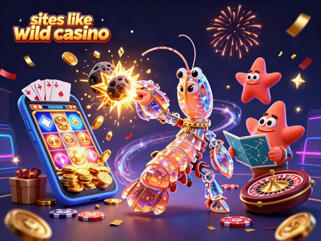 Engage with sites like wild casino to discover explosive jackpots and thrilling games in a vibrant 3D scene.