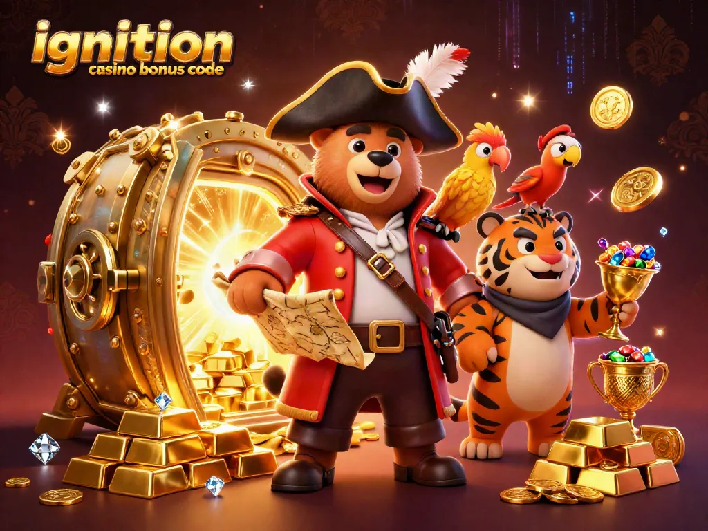 Win big with the ignition casino bonus code in a vibrant treasure-themed casino adventure.