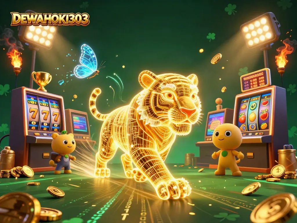 DEWAHOKI303 menikmati permainan slot online dengan jackpot dan simbol buah yang dinamis.