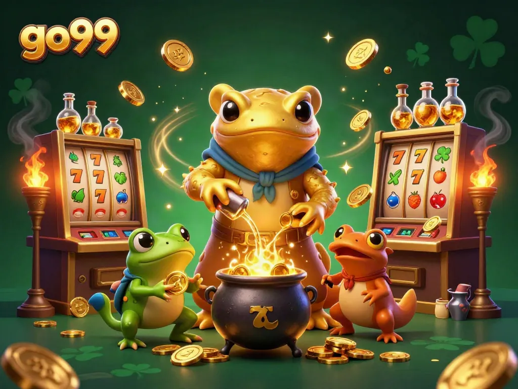 Experience the thrill of winning at go99 with slot machines and gold coins in a vibrant casino